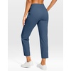G Gradual Petite Pants for Women 24″/26″ Ankle Pants with 2 Pockets(Dark Blue)