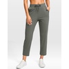 G Gradual Petite Pants for Women 24″/26″ Ankle Pants with 2 Pockets(Grey Sage)