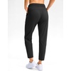 G Gradual Petite Pants for Women 7/8 Ankle Golf Pants with 3 Pockets(Black)