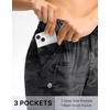 G Gradual Petite Pants for Women 7/8 Ankle Golf Pants with 3 Pockets(Black Camo)