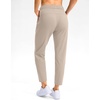 G Gradual Petite Pants for Women 7/8 Ankle Golf Pants with 3 Pockets(Bright Khaki)