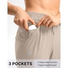 G Gradual Petite Pants for Women 7/8 Ankle Golf Pants with 3 Pockets(Bright Khaki)