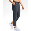 G Gradual Petite Pants for Women 7/8 Ankle Golf Pants with 3 Pockets(Deep Grey)