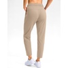G Gradual Petite Pants for Women 7/8 Ankle Golf Pants with 3 Pockets(Dusty Khaki)
