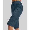 G Gradual Women’s 15” Long Shorts Below The Knee Hiking Capris(Dusty Blue)
