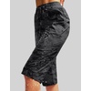 G Gradual Women’s 15” Long Shorts Below The Knee Hiking Capris(Grey Camo)