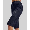 G Gradual Women’s 15” Long Shorts Below The Knee Hiking Capris(Navy)