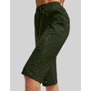 G Gradual Women’s 15” Long Shorts Below The Knee Hiking Capris(Olive)
