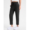 G Gradual Women’s Golf Pants with 2 Pockets Athletic Pants for Women(Black)