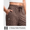 G Gradual Women’s Golf Pants with 2 Pockets Athletic Pants for Women(Brown Leopard Print)