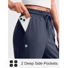 G Gradual Women’s Golf Pants with 2 Pockets Athletic Pants for Women(Dusty Blue)