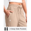 G Gradual Women’s Golf Pants with 2 Pockets Athletic Pants for Women(Khaki)