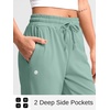 G Gradual Women’s Golf Pants with 2 Pockets Athletic Pants for Women(Mustard Green)