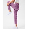 G Gradual Women’s Golf Pants with 2 Pockets Athletic Pants for Women(Purple Grey)