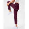 G Gradual Women’s Golf Pants with 2 Pockets Athletic Pants for Women(Wine)