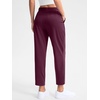 G Gradual Women’s Golf Pants with 2 Pockets Athletic Pants for Women(Wine)