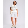 G Gradual Women’s Hiking Shorts 2 Zipper Pockets 9″ Shorts(White)