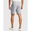 Men’s Golf Dress Shorts 7″ Stretch Casual Work Shorts(Gull Gray,L7 W30)