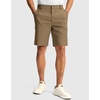 Men’s Golf Dress Shorts 9″ Stretch Casual Work Shorts(Dark Khaki,L9 W40)