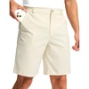 Men’s Golf Dress Shorts 5″/ 7″/ 9″ Stretch Casual Work Shorts(Beige,L9 W34)
