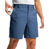 Men’s Golf Dress Shorts 7″ Stretch Casual Work Shorts(Slate Blue,L7 W34)