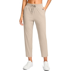 G Gradual Petite Pants for Women 24″/26″ Ankle Pants with 2 Pockets(Dusty White)
