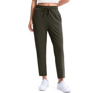G Gradual Women’s Golf Pants with 2 Pockets Athletic Pants for Women(Army Green)