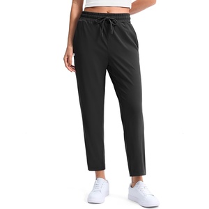 G Gradual Women’s Golf Pants with 2 Pockets Athletic Pants for Women(Black)