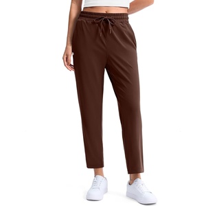 G Gradual Women’s Golf Pants with 2 Pockets Athletic Pants for Women(Fudge Coffee)