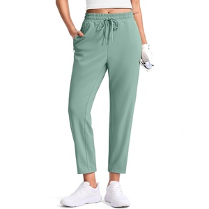 G Gradual Women’s Golf Pants with 2 Pockets Athletic Pants for Women(Mustard Green)