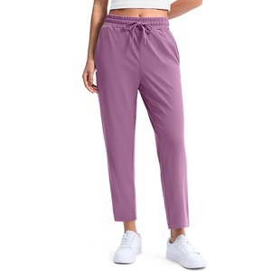 G Gradual Women’s Golf Pants with 2 Pockets Athletic Pants for Women(Purple Grey)