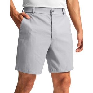 Men’s Golf Dress Shorts 7″ Stretch Casual Work Shorts(Gull Gray,L7 W30)