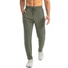 G Gradual Men’s Sweatpants with 3 Zipper Pockets Tapered Joggers for Men(Sage Green)