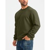 G Gradual Sherpa Lined Sweatshirts for Men Fleece Pullover(Army Green)