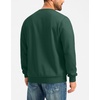 G Gradual Sherpa Lined Sweatshirts for Men Fleece Pullover(Dark Forest Green)