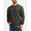 G Gradual Sherpa Lined Sweatshirts for Men Fleece Pullover(Green Camo)