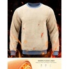 G Gradual Sherpa Lined Sweatshirts for Men Fleece Pullover(Heather Blue Grey)