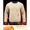 G Gradual Sherpa Lined Sweatshirts for Men Fleece Pullover(Heather Dark Grey)