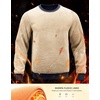 G Gradual Sherpa Lined Sweatshirts for Men Fleece Pullover(Navy)