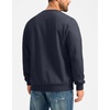 G Gradual Sherpa Lined Sweatshirts for Men Fleece Pullover(Navy)
