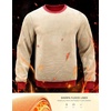 G Gradual Sherpa Lined Sweatshirts for Men Fleece Pullover(Red)