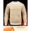 G Gradual Sherpa Lined Sweatshirts for Men Fleece Pullover(White)
