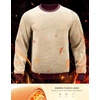 G Gradual Sherpa Lined Sweatshirts for Men Fleece Pullover(Wine)