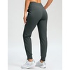G Gradual Women’s 28″/30″/32″ Fleece Lined Pants Winter Thermal Joggers(Dark Grey)