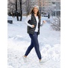 G Gradual Women’s 28″/30″/32″ Fleece Lined Pants Winter Thermal Joggers(Navy)