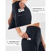 G Gradual Women’s 9″ Bermuda Long Shorts with Zipper Pockets(Navy)