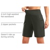 G Gradual Women’s 9″ Bermuda Long Shorts with Zipper Pockets(Olive Green)