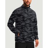 G Gradual Mens Quarter Zip Pullover Fleece with Zipper Pockets(Black Camo)